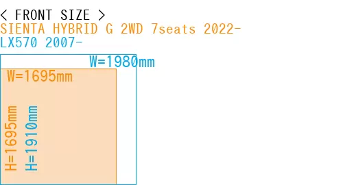 #SIENTA HYBRID G 2WD 7seats 2022- + LX570 2007-